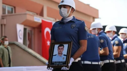 Şehidin eşinden en acı veda 'Seni seviyorum Fatih'