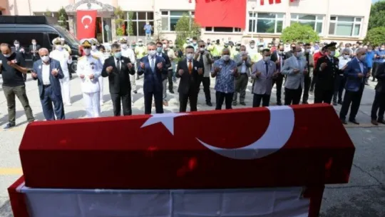 Şehidin eşinden en acı veda 'Seni seviyorum Fatih'