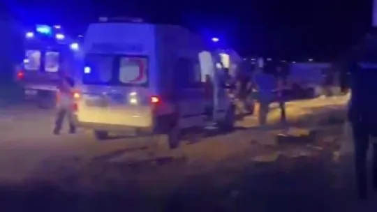 Şehir Hastanesi inşaatında dehşeti yaşadılar: 15 yaralı