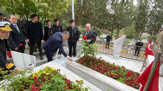 Şehit babasının en hüzünlü ziyareti