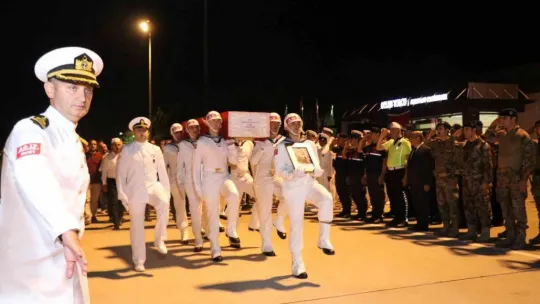Şehidimizin cenazesi Kocaeli'ye geldi