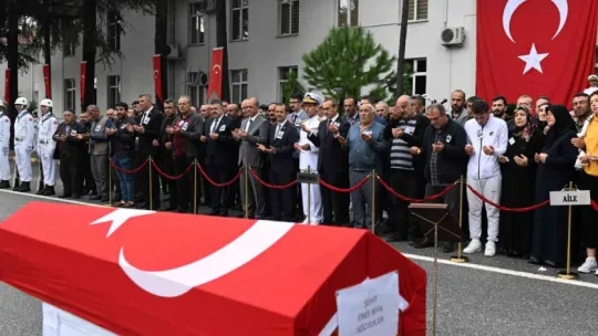 Şehidimizin naaşı, baba ocağına uğurlandı