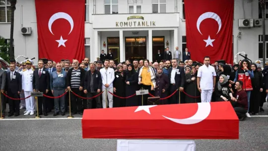 Şehidimizin naaşı, baba ocağına uğurlandı
