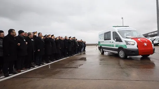 Şehitlerimizin cenazeleri Kocaeli'ye getirildi