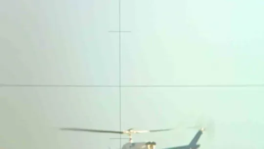 Şehrin üstünde asılı duran helikopter merak uyandırdı, gerçek sonradan anlaşıldı