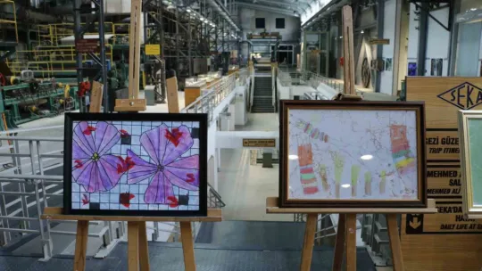 SEKA Kağıt Müzesi'nde engelsiz sanat