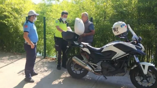 Sekapark'ta motosiklet kullanımına sıkı denetim