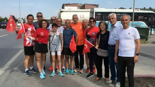 Selanik'ten alınan toprak Anıtkabir'e götürülüyor