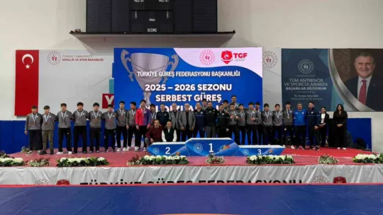 Serbest Güreş Yıldızlar Ligi müsabakaları tamamlandı