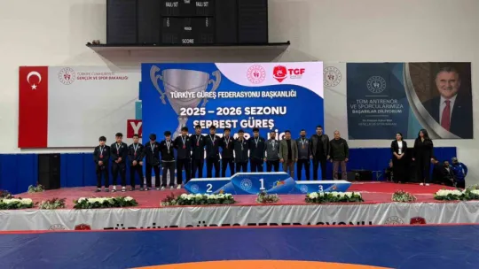 Serbest Güreş Yıldızlar Ligi müsabakaları tamamlandı