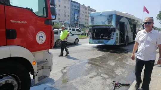 Şoförün dikkati faciayı önledi!
