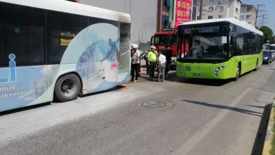Şoförün dikkati faciayı önledi!