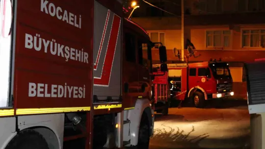 Tekstil atölyesinde yangın