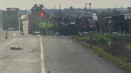 Şırnak'ta polis ekibi kaza yaptı: 1 şehit, 2 yaralı