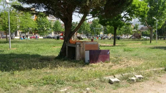 Sokak ortasında 10 köpeğin saldırısına uğradı