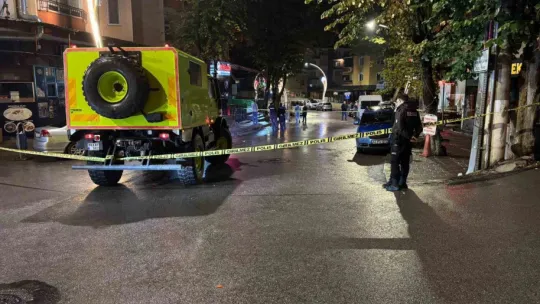 Jiletle çevreye rahatsızlık veren şahıs silahla vuruldu