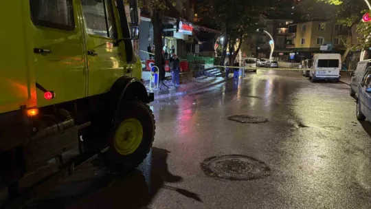 Jiletle çevreye rahatsızlık veren şahıs silahla vuruldu
