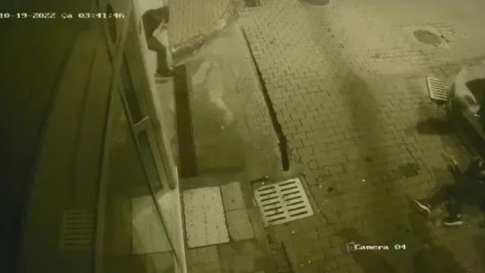 Sokaktaki dehşet saniye saniye kamerada