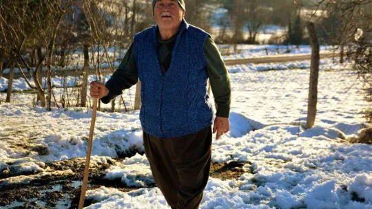 Şişman Amca hayvanları sayesinde hastalığını unuttu