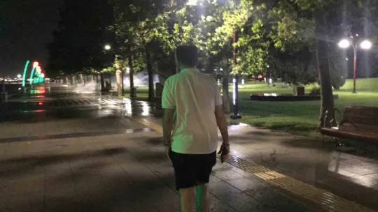 Kocaeli'de fırtınalı bir gece!