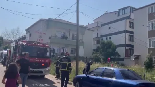 Sigara izmariti yangına sebep oldu