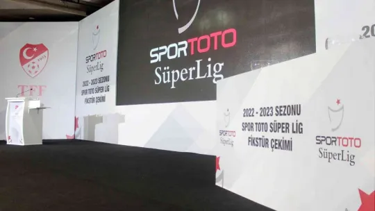 Spor Toto Süper Lig'de yeni sezonun fikstürü çekildi