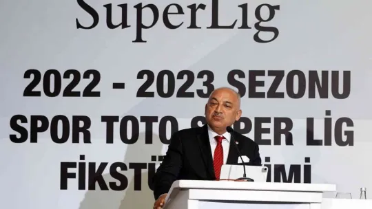 Spor Toto Süper Lig'de yeni sezonun fikstürü çekildi