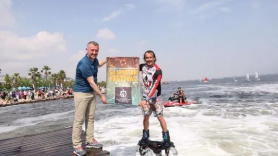 Su Sporları Festivali nefesleri kesti