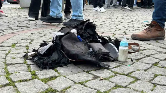 Şüpheli çanta tramvay seferlerini aksattı