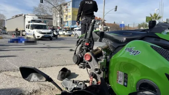 Sürat motosikletiyle ölüme böyle sürdü