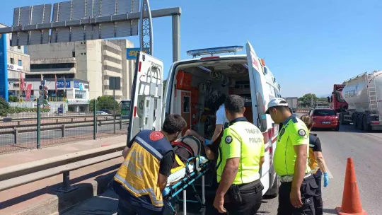 Sürücü fenalaştı, ortalık savaş alanına döndü