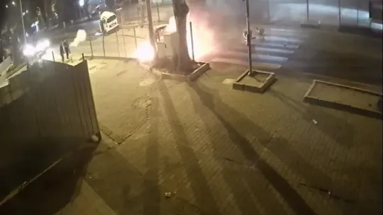 Sürücünün hayatını kaybettiği feci kaza kamerada