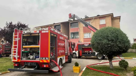 Kocaeli'de yangın: 1 yaralı