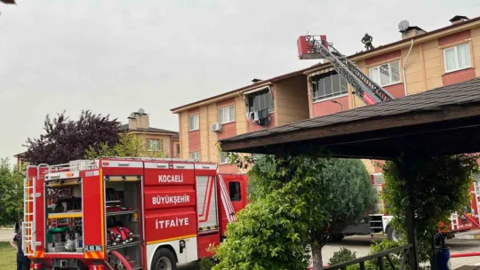 Kocaeli'de yangın: 1 yaralı