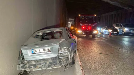 Takla atan araçta can pazarı: 9 yaralı