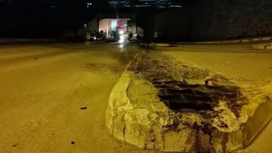 Takla atan araçtan yara almadan çıktılar, 3 bin 150'şer TL kısıtlama cezası yediler!