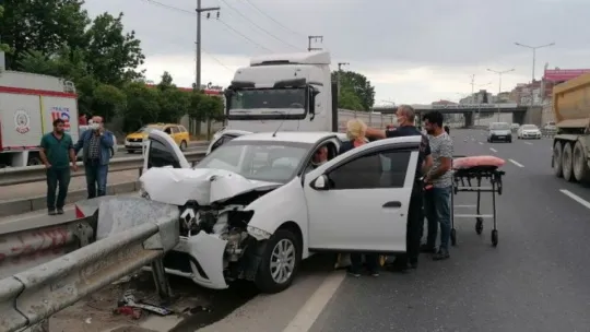 Taksi beklerken hayatının şokunu yaşadı!