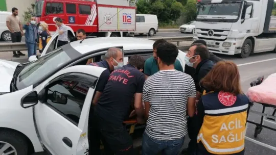 Taksi beklerken hayatının şokunu yaşadı!