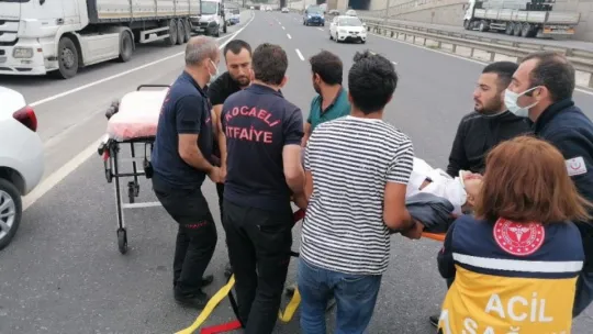 Taksi beklerken hayatının şokunu yaşadı!
