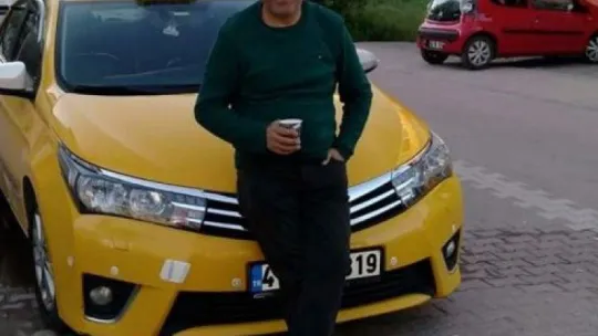 Taksicinin öldüğü kaza anları kamerada!