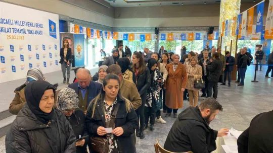 Ak Parti Kocaeli'de bakın kaç aday başvurdu!