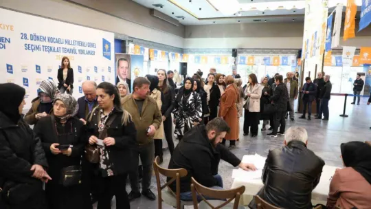 Ak Parti Kocaeli'de bakın kaç aday başvurdu!