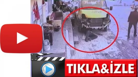 Tamir etmek istediği kamyonet çalışınca böyle can verdi