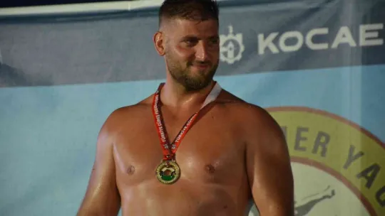 Tarihi Kırkpınar öncesi altın kemer Nedim Gürel'in oldu