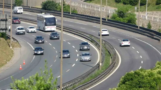Tatilciler dönüş yolunda