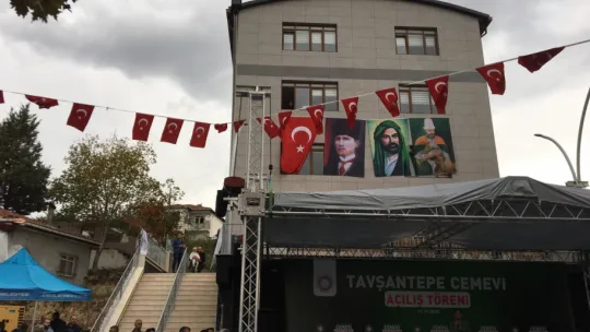 Tavşantepe'ye cemevi açıldı
