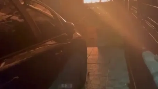 Sakarya'daki yangında mahalleli sokağa döküldü