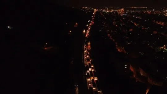 TEM Ankara istikametinde araç kuyruğu!