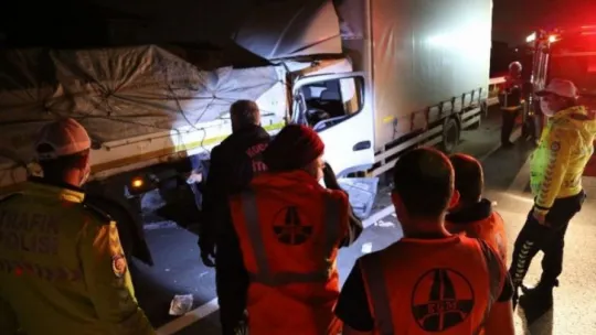 TEM Ankara istikametinde araç kuyruğu!