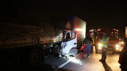 TEM Ankara istikametinde araç kuyruğu!